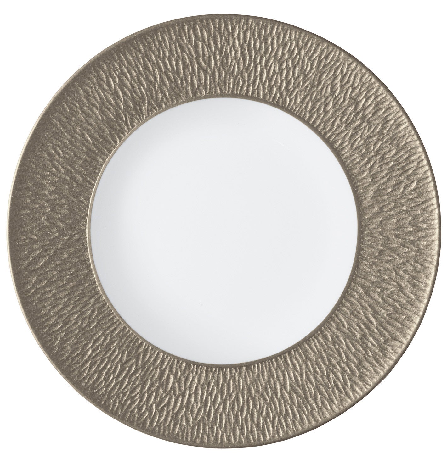 Deep dish 58 cm grey II | Minéral Irisé