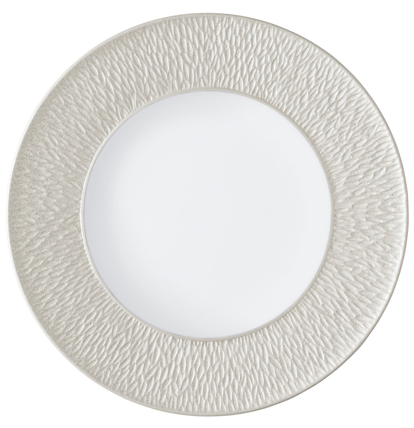 Deep dish 58 cm grey III | Minéral Irisé