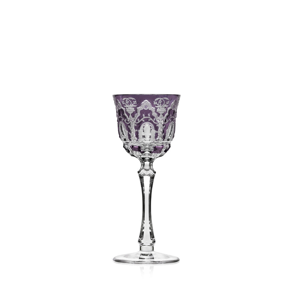 Amethyst Cordial Glass | Hock | Athens
