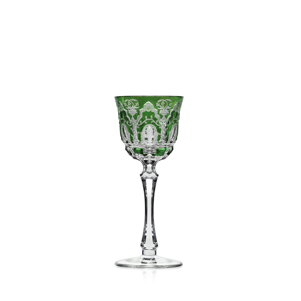 Emerald Cordial Glass | Hock | Athens