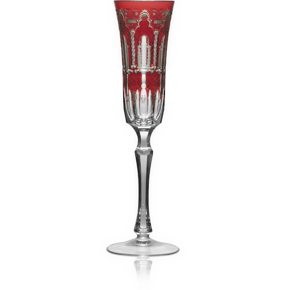 Ruby Flute Glass | Hock | Athens