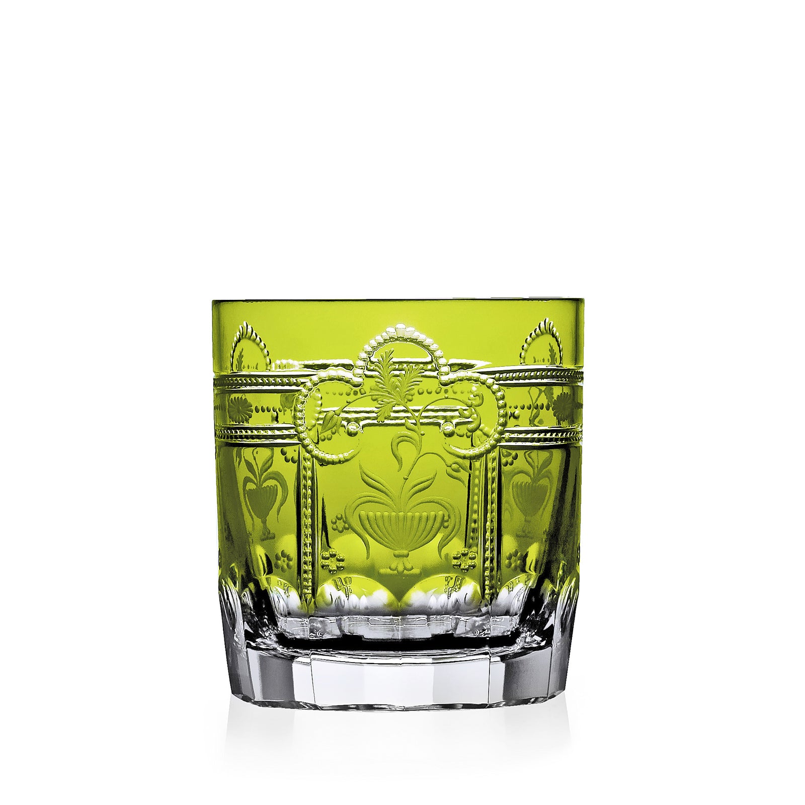 Yellow Green Vodka Glass | Imperial
