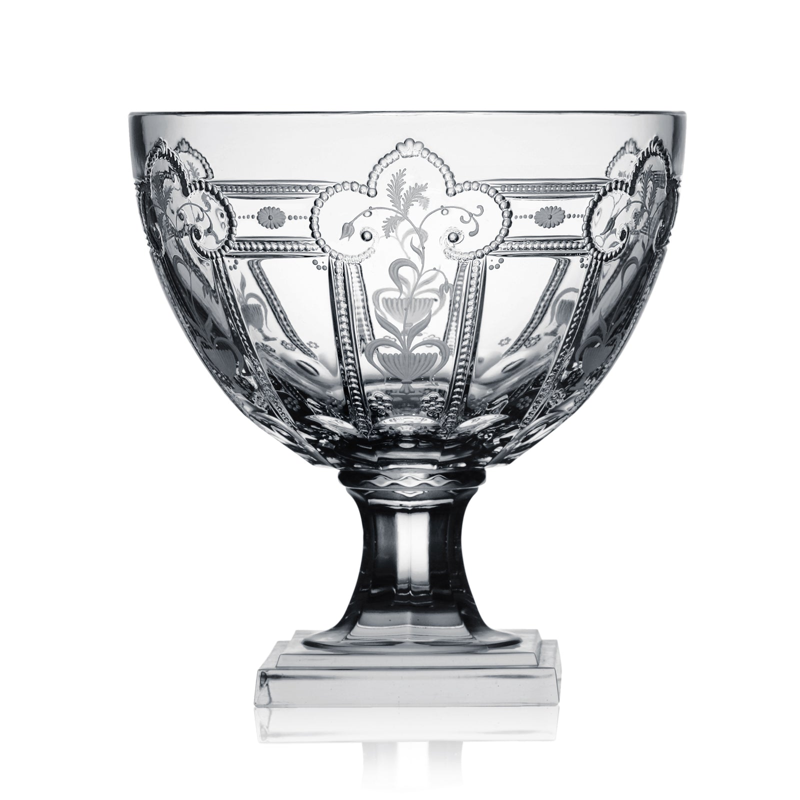Clear Footed Bowl 11" | Imperial