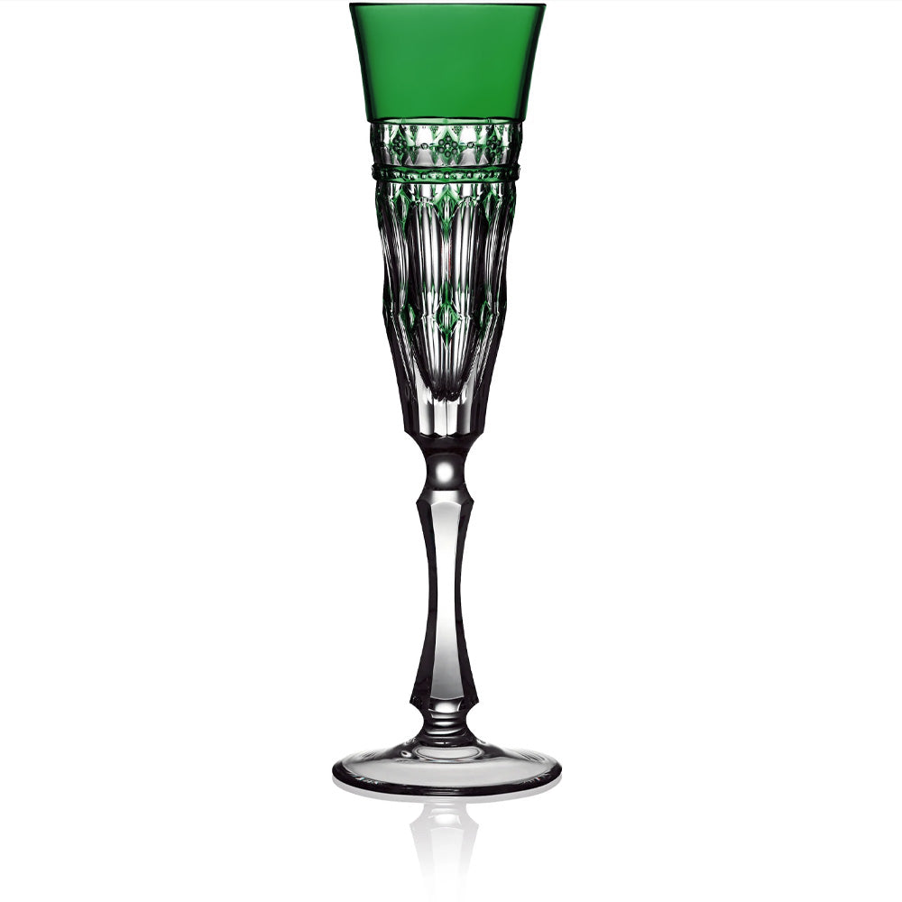 Emerald Flute Glass | Hock | Barcelona