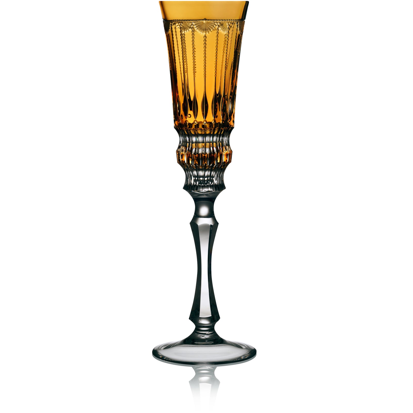 Amber Flute Glass, grand | Venice
