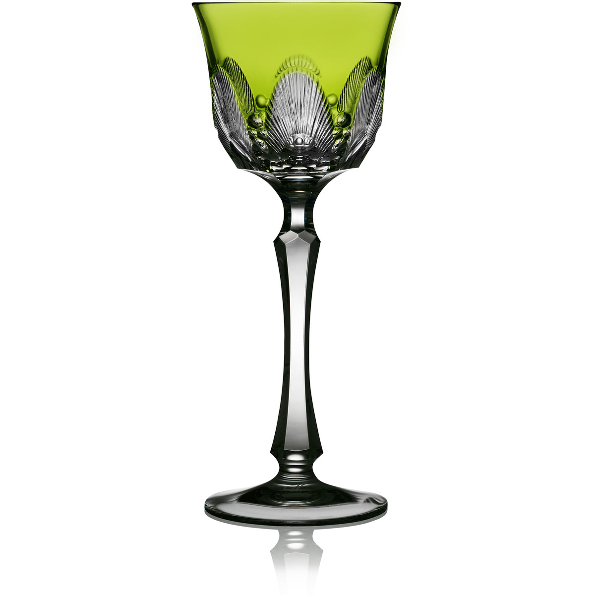 Yellow Green Cordial Glass | Hock | Captiva