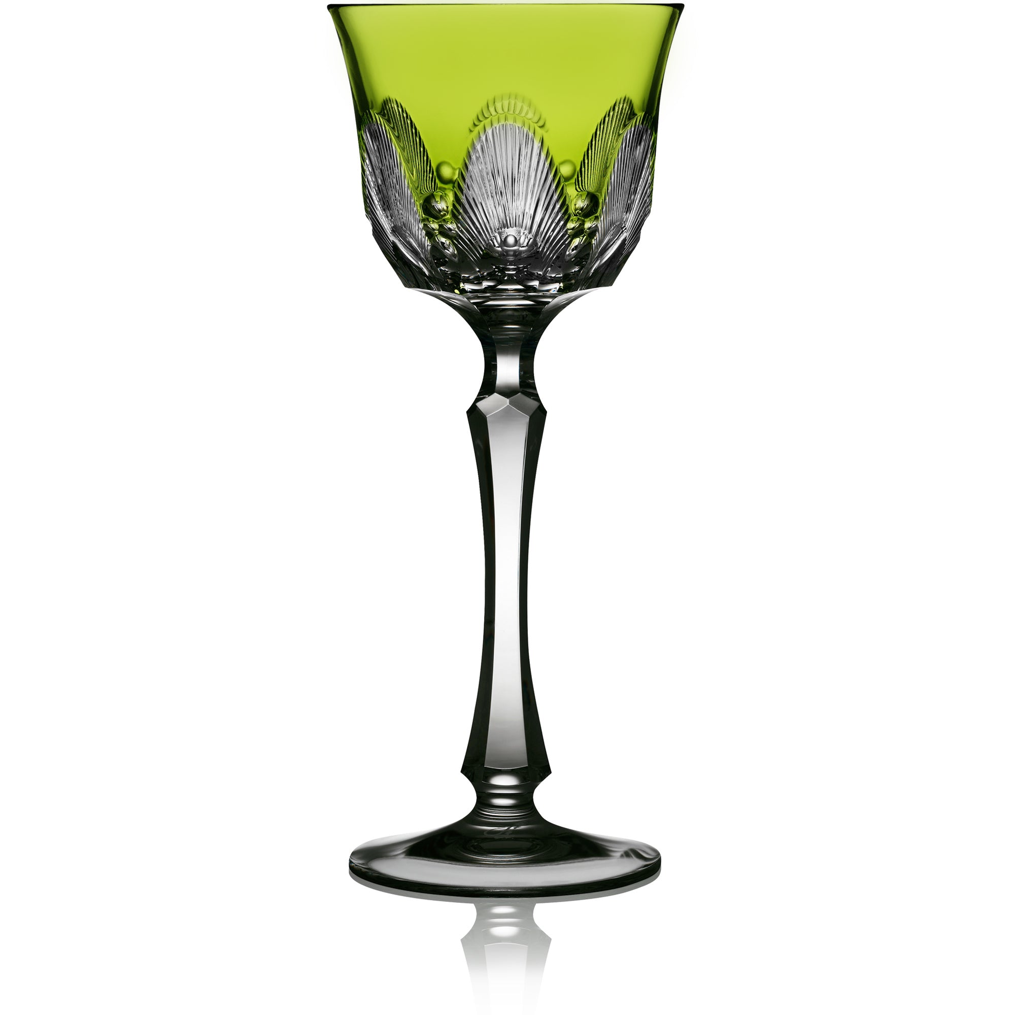 Yellow Green Cordial Glass | Hock | Captiva