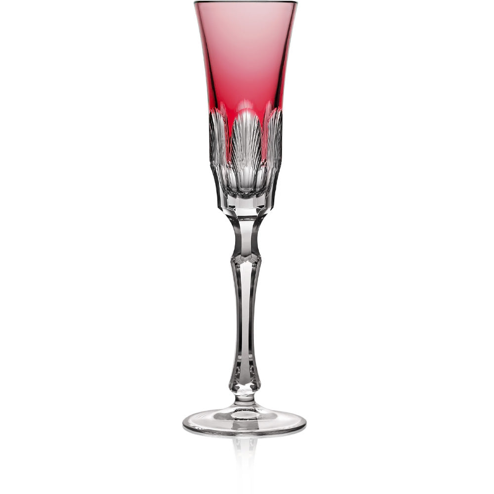 Raspberry Flute Glass | Hock | Captiva
