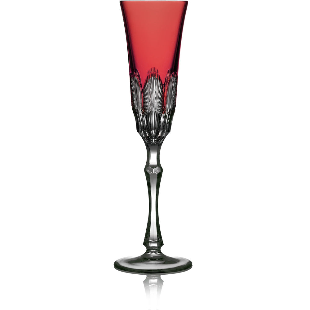 Ruby Flute Glass | Hock | Captiva