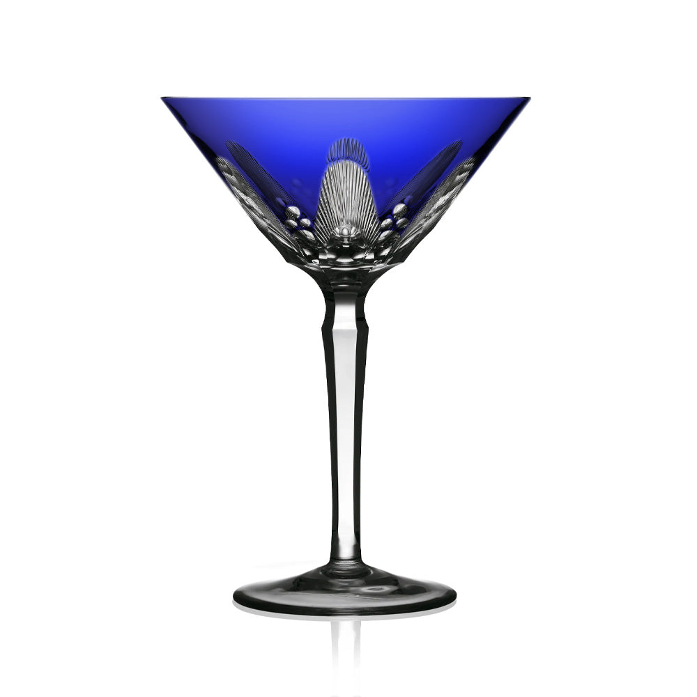 Cobalt Blue Martini Glass | Captiva
