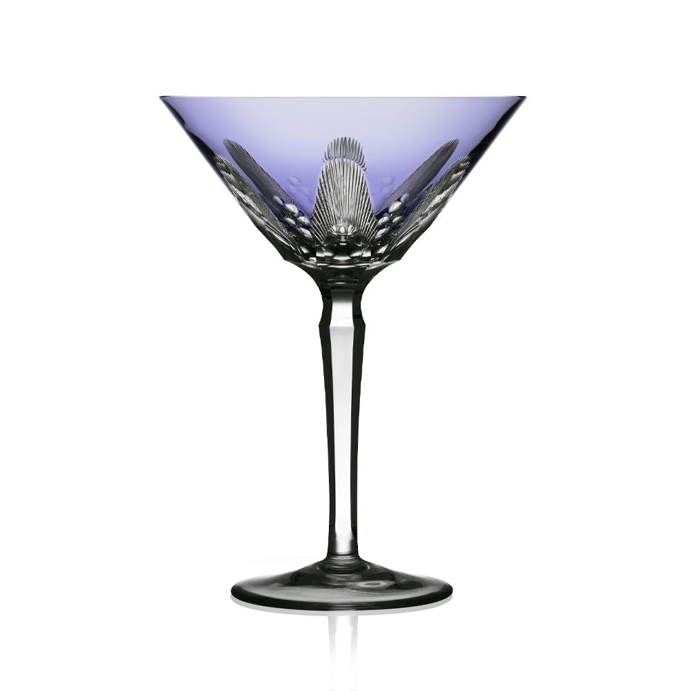 Lavender Martini Glass | Captiva