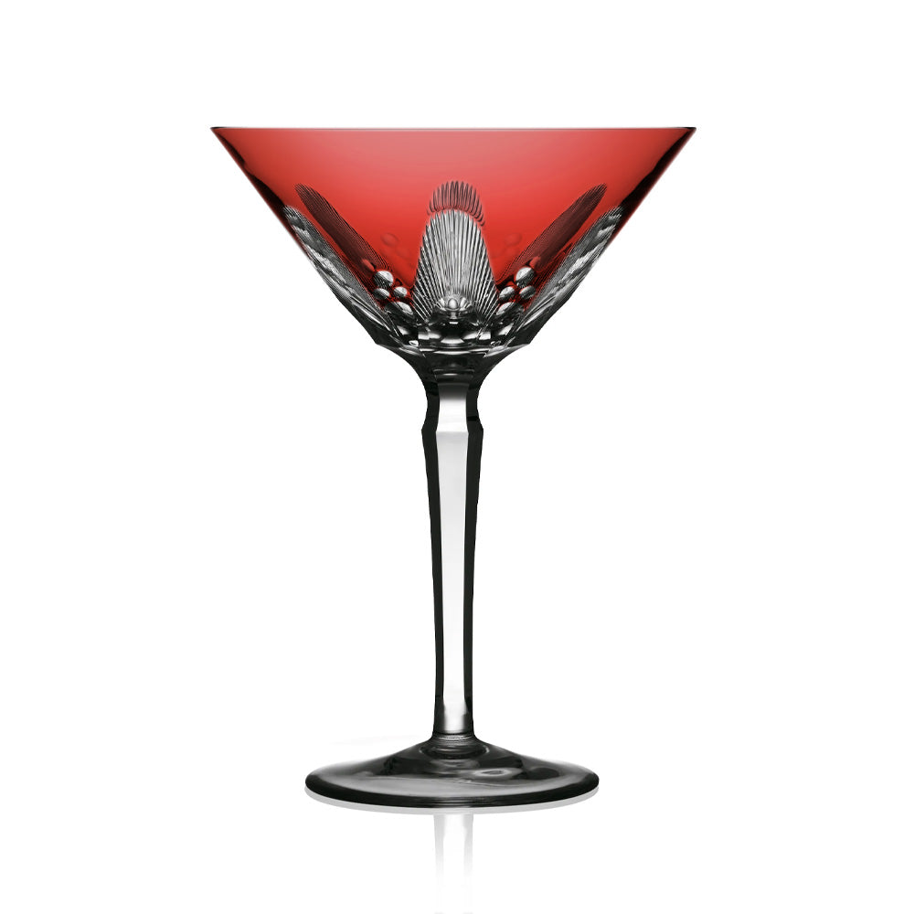 Ruby Martini Glass | Captiva