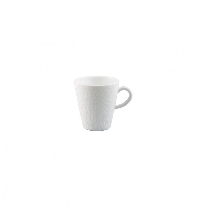 Coffee cup and saucer - White | Minéral Sablé
