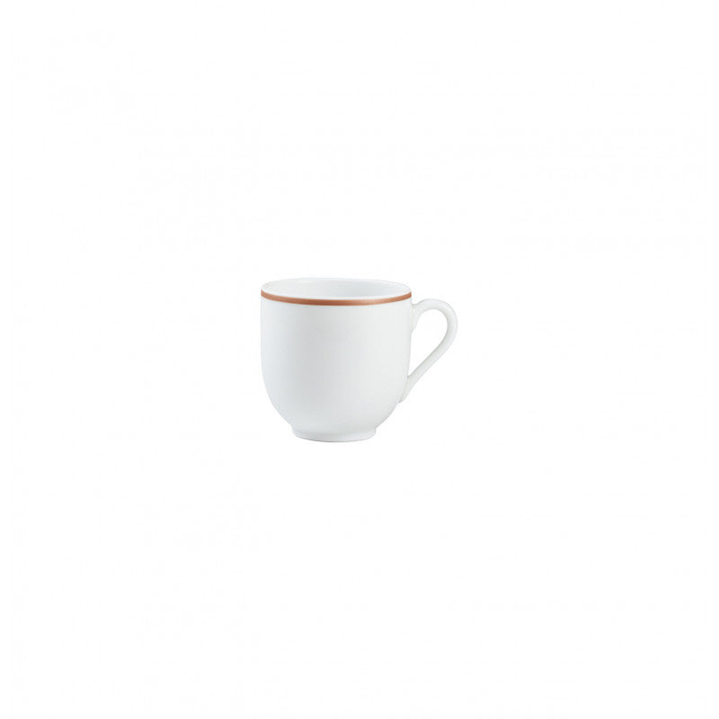 Coffee cup and saucer - Rose gold | Italian Renaissance