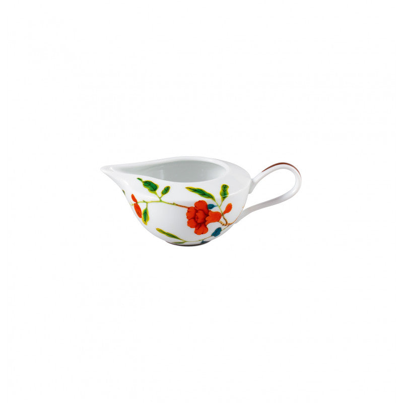 Creamer 11.8 cm white with gold rim | Harmonia