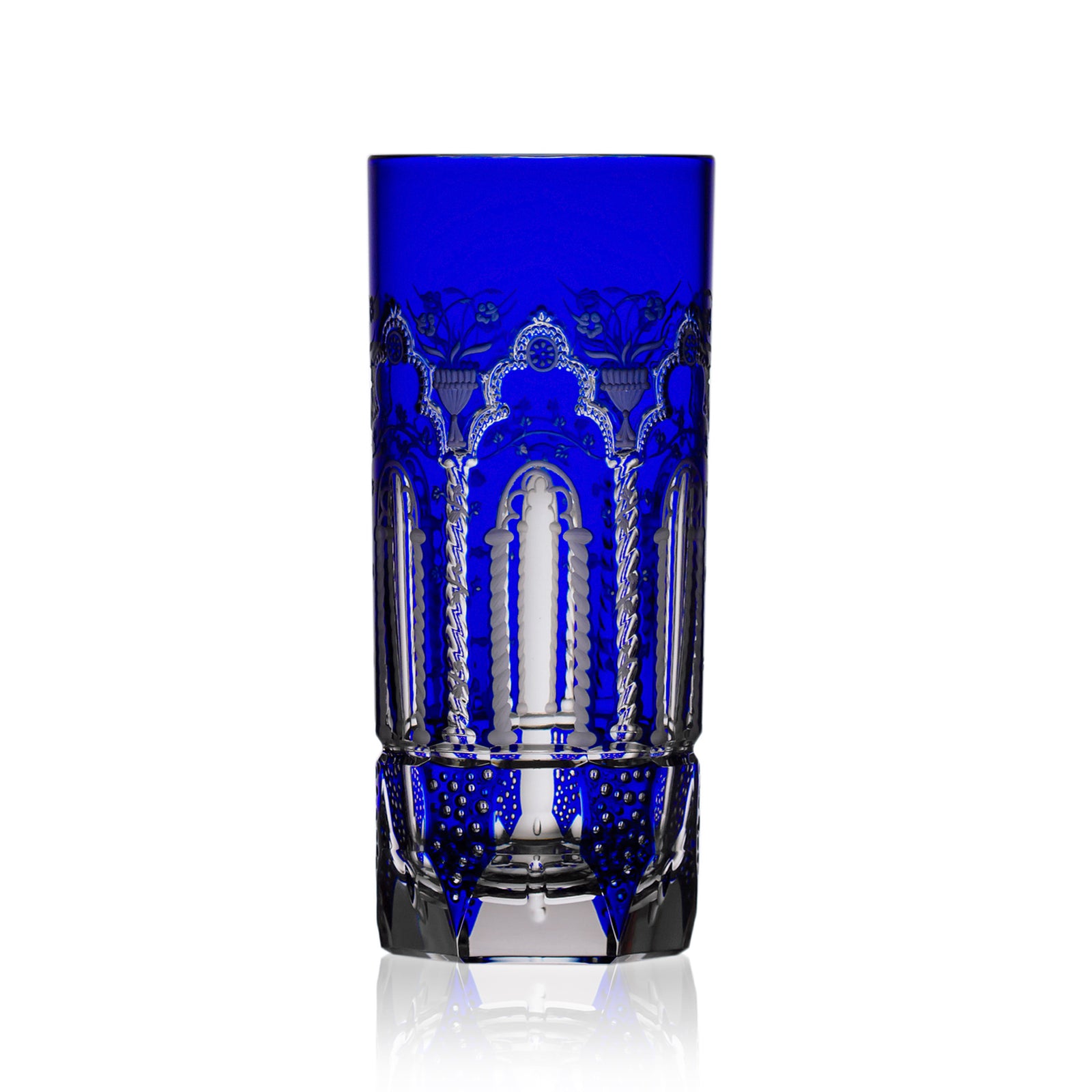 Cobalt Blue Highball Tumbler | Athens