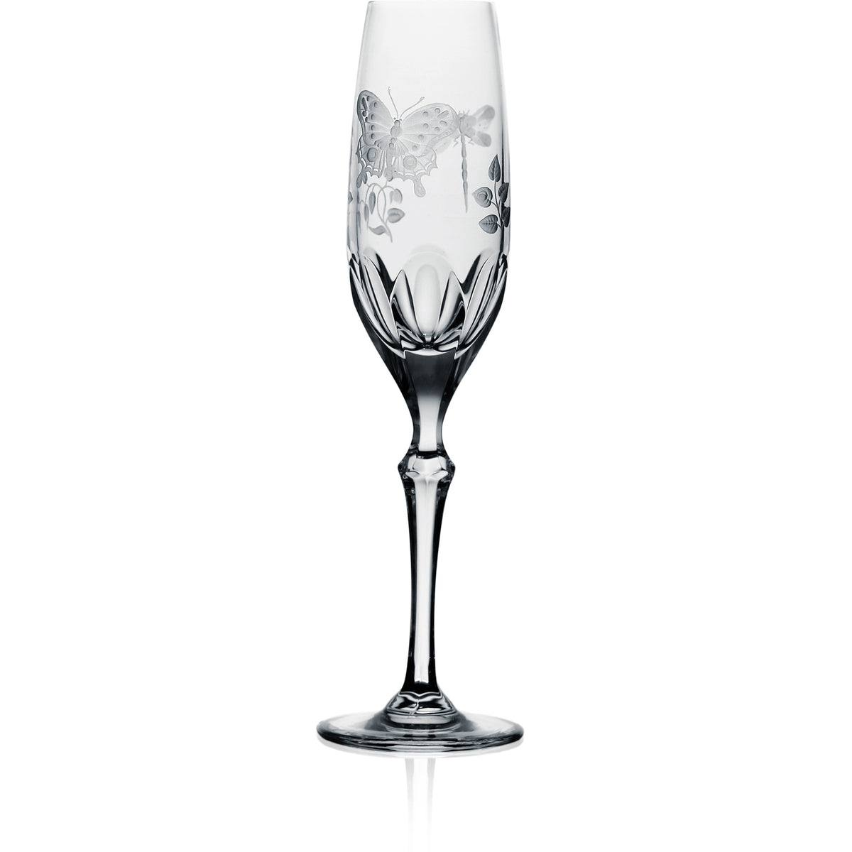 Clear Flute Glass | orbi | Springtime