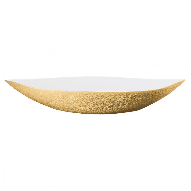 Deep dish 58 cm gold with gold rim | Minéral Or