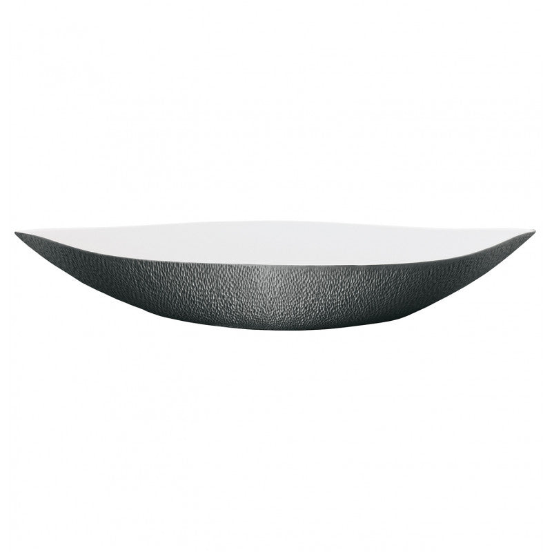Deep dish 58 cm black | Minéral Irisé
