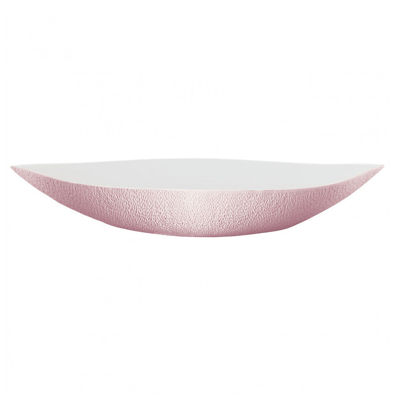 Deep dish 58 cm pink | Minéral Irisé