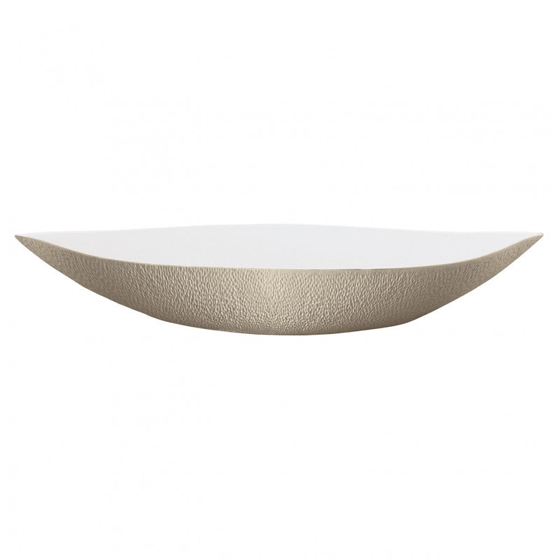 Deep dish 58 cm grey II | Minéral Irisé