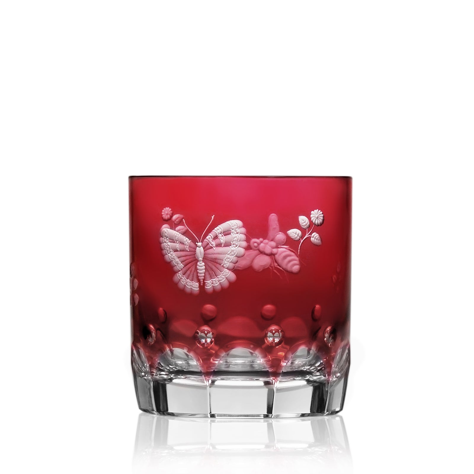 Raspberry Vodka Glass | Springtime