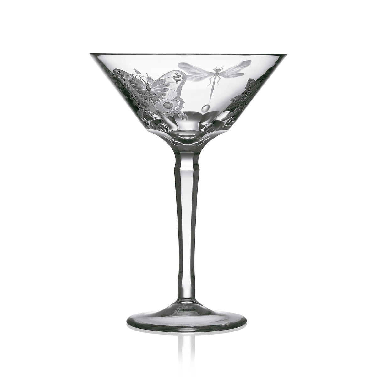 Clear Martini Glass | Springtime