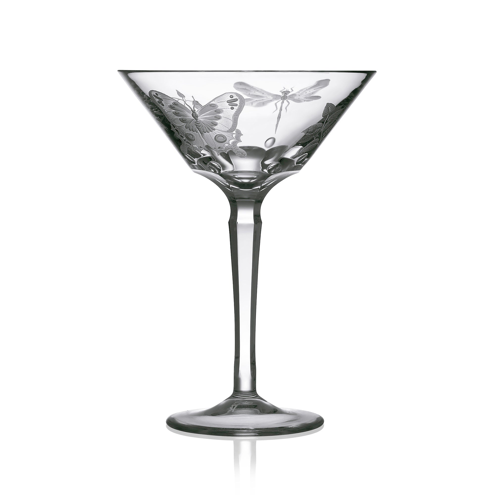 Clear Martini Glass | Springtime