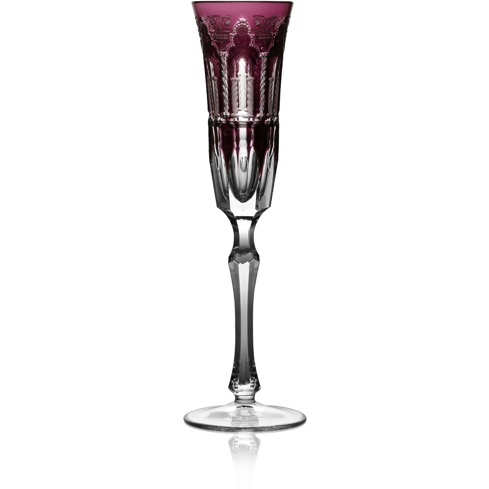 Amethyst Flute Glass, grand | Athens