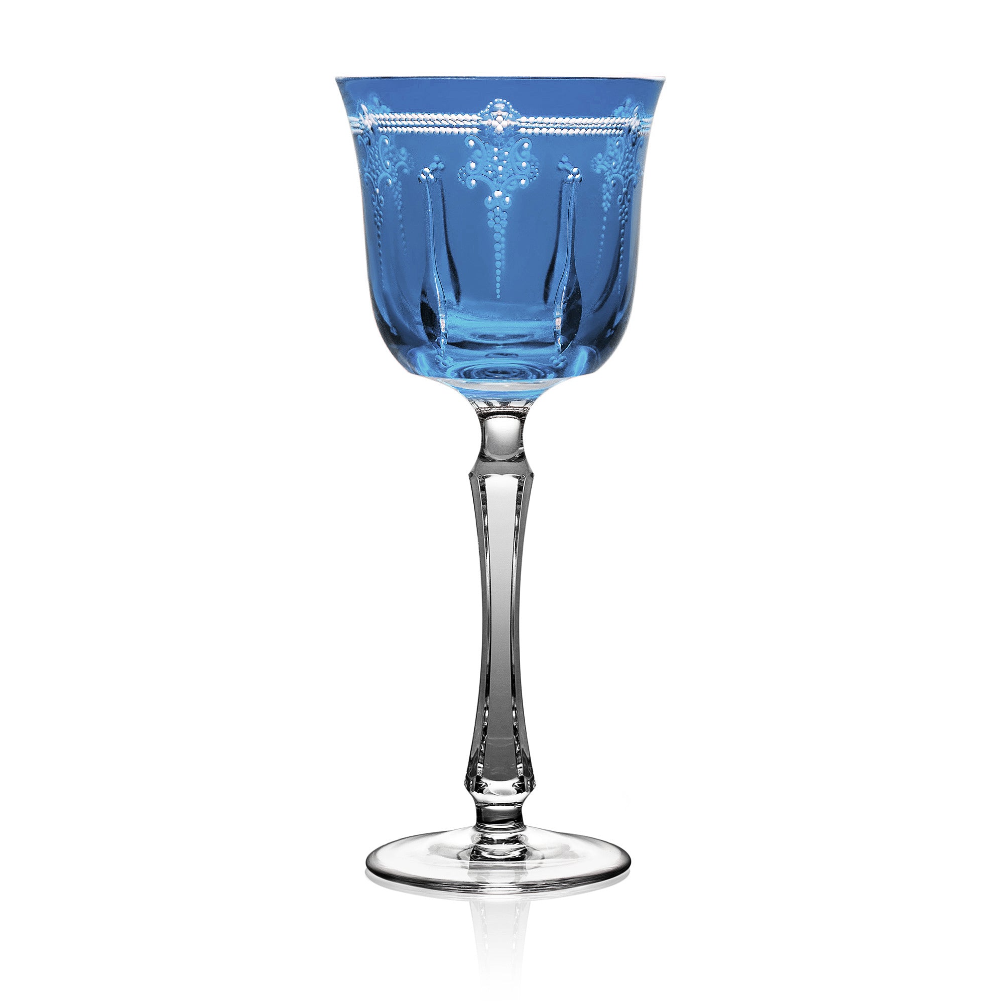 Sky Blue Cordial Glass | Hock | Lisbon