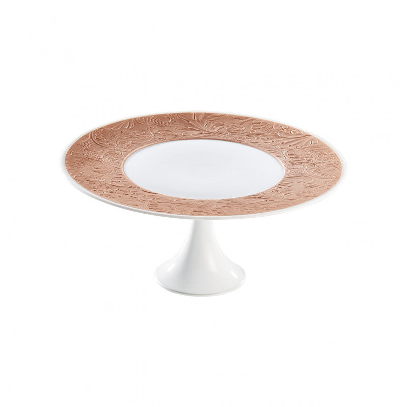 Petit four stand 24 cm rose gold | Italian Renaissance