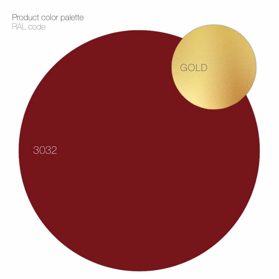 Coffee cup and saucer - Black and gold | Lion