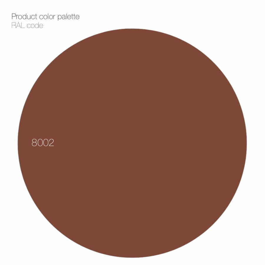 Tea cup extra and saucer - Brown | Harmonia