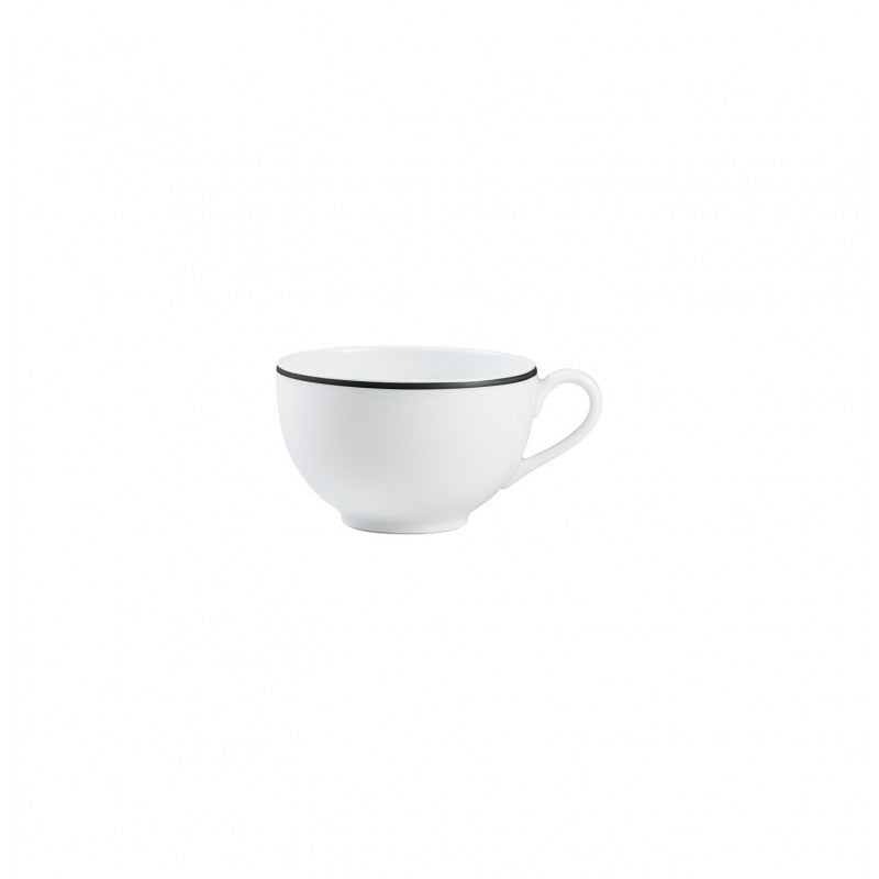Tea cup extra and saucer - Black | Italian Renaissance