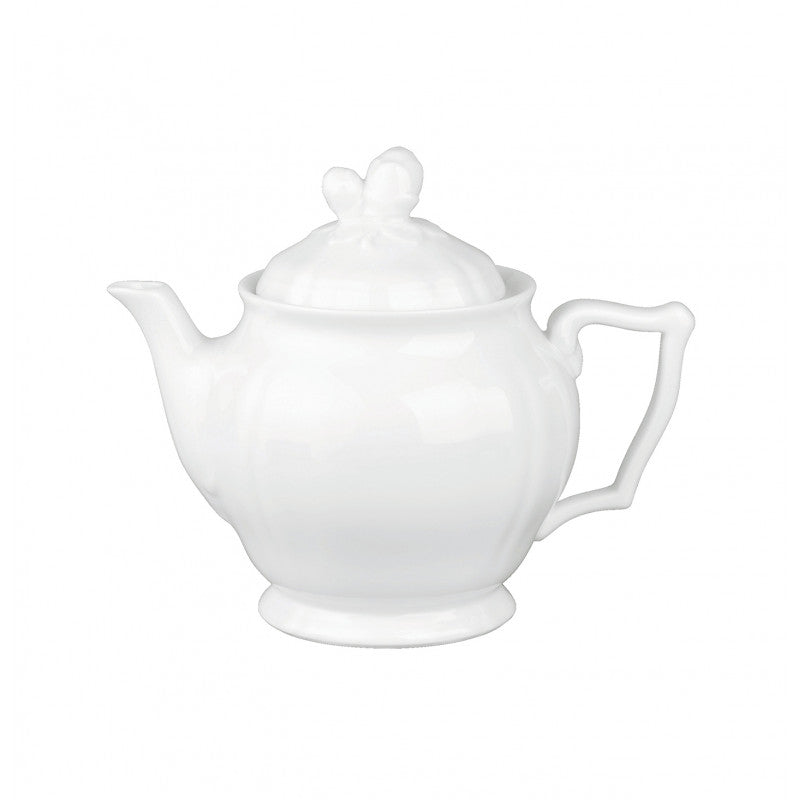 Tea pot 10 cm white | Argent