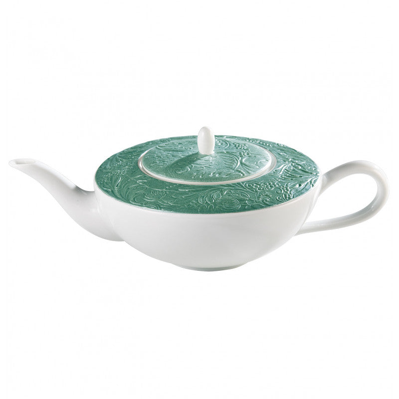 Tea pot cm turquoise | Italian Renaissance