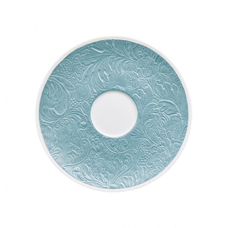 Tea saucer extra 17.5 cm blue | Italian Renaissance