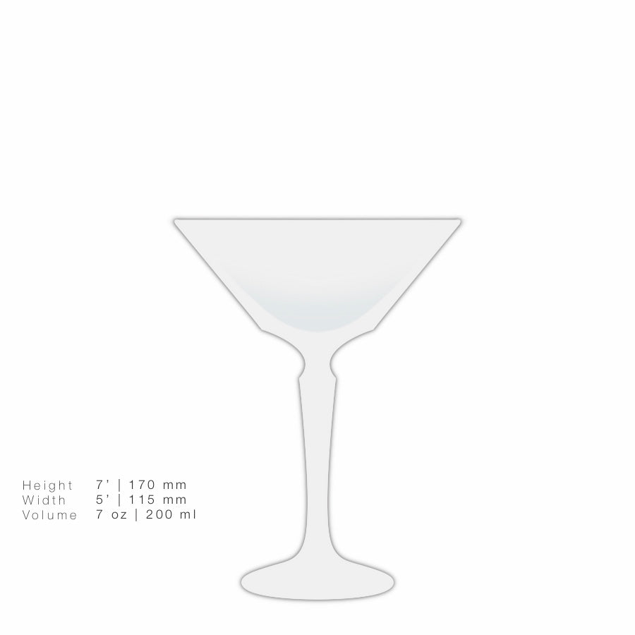 Cobalt Blue Martini Glass | Athens