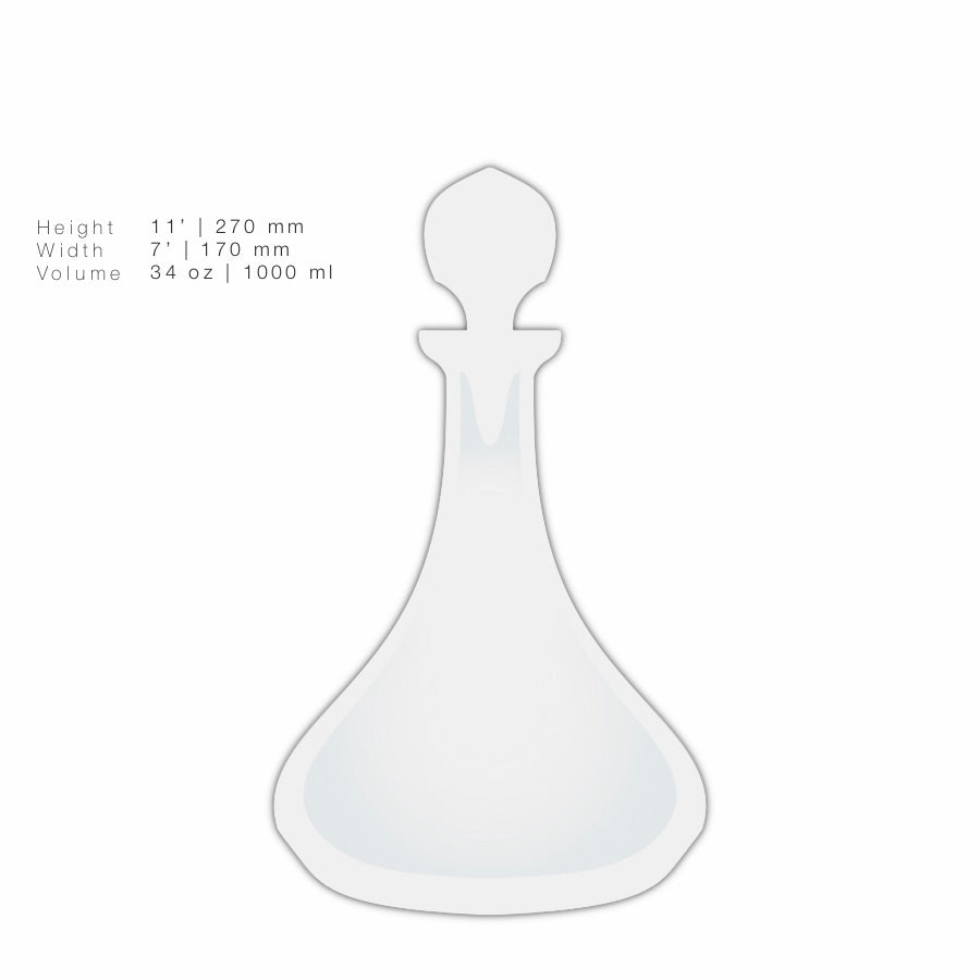 Clear Ships Decanter 1,0 Liter | Countess