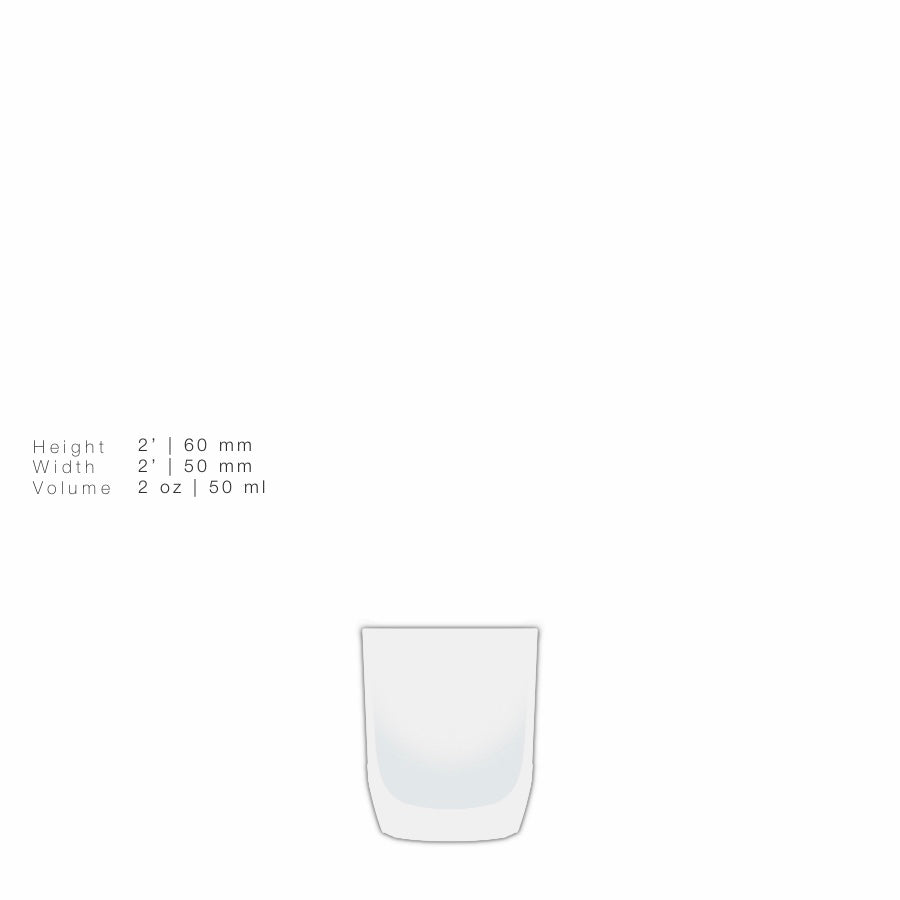 Sky Blue Vodka Glass | Chambord
